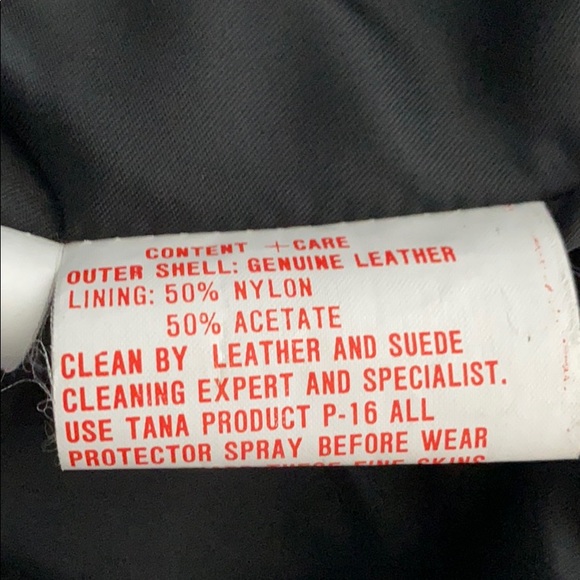 Vintage Black Fringed Suede Leather Jacket - Picture 9 of 9